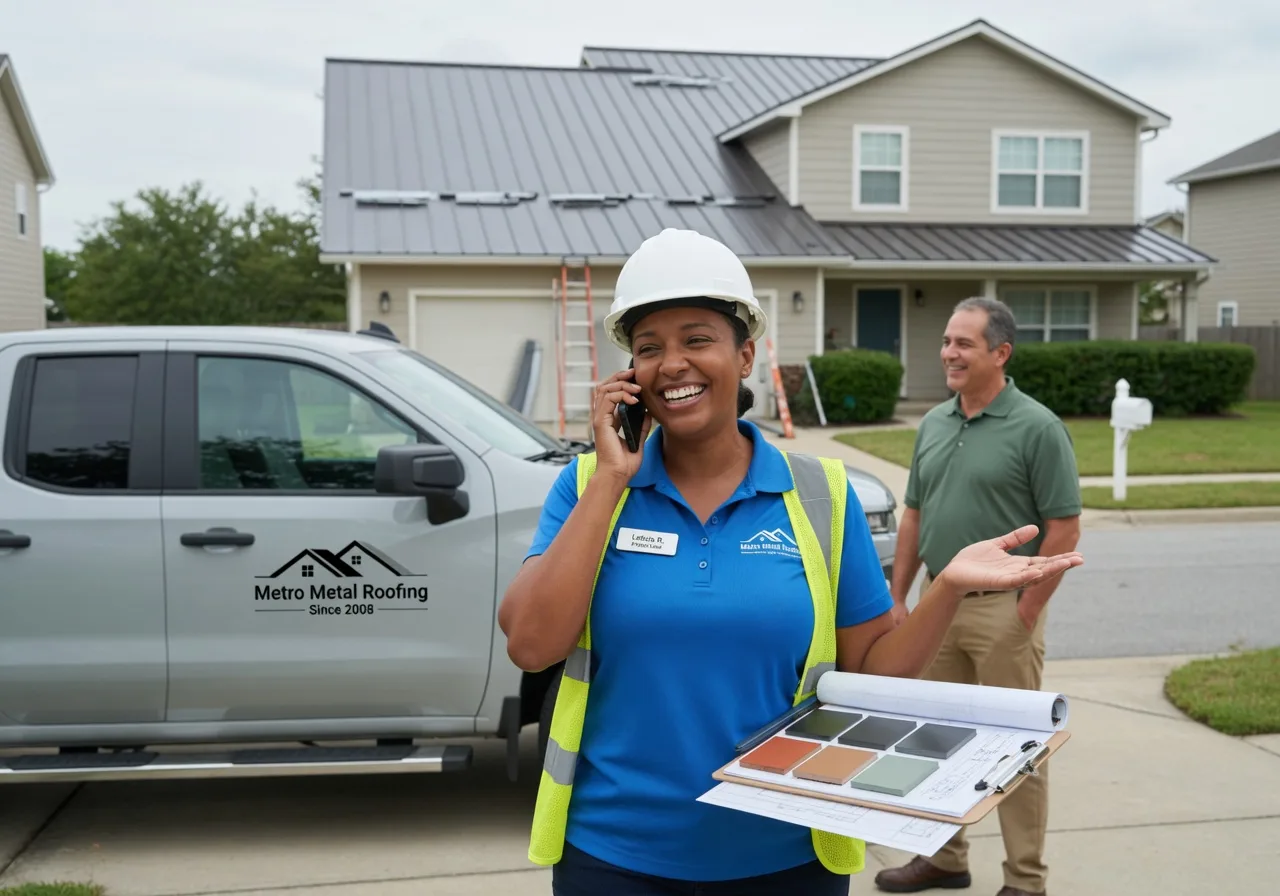 Metal Roof Repair in Rock Island, TN
